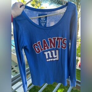 NY Giants Women’s Thermal Long Sleeve Tee